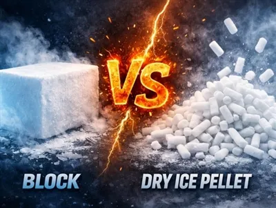 Block VS Dry Ice Pellet: Alt hvad du behøver at vide